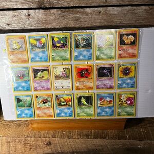 (18) POKÉMON Original 1999-2000 Assortment - All VG condition or better
